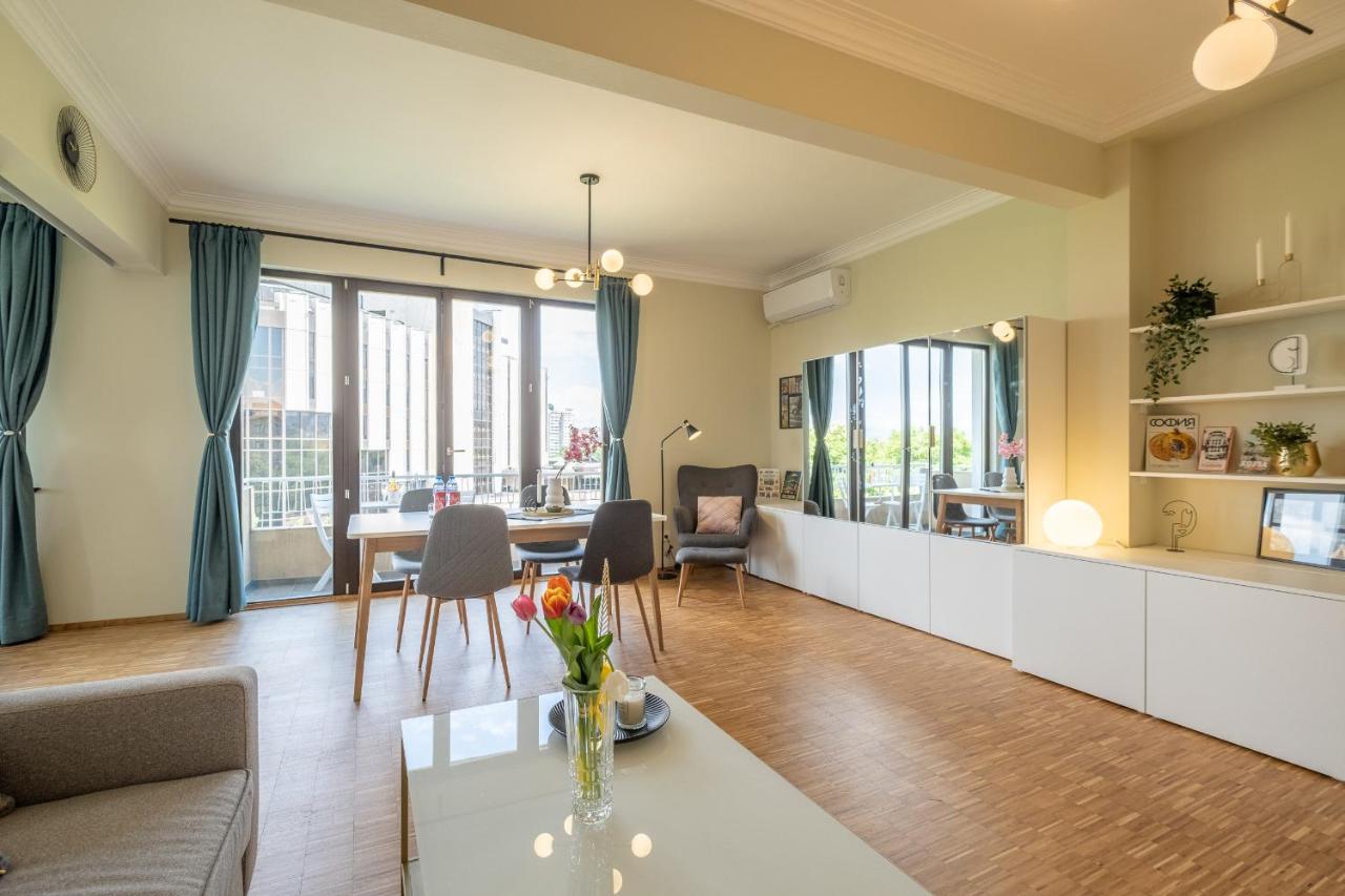 Sunrise 1Bdrm View Apartment Ndk Congress Centre Sofía Exterior foto